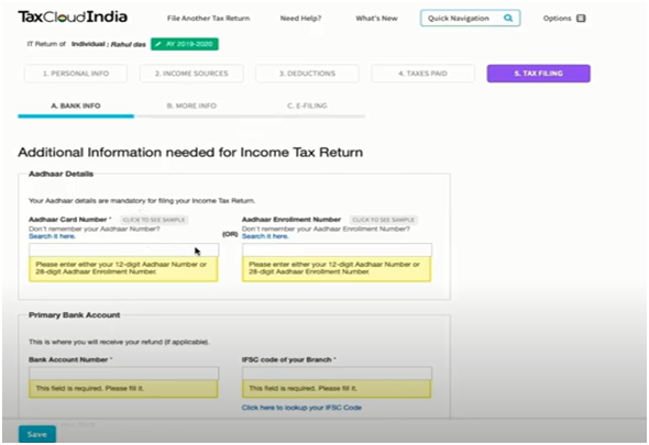 Tax Filing