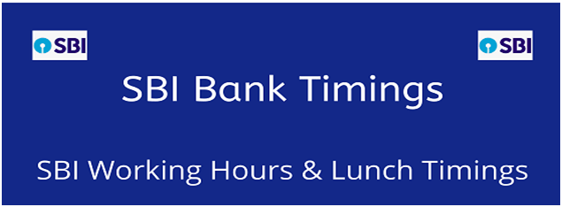SBI Bank Timings 