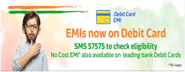 SBI Debit Card EMI Eligibility
