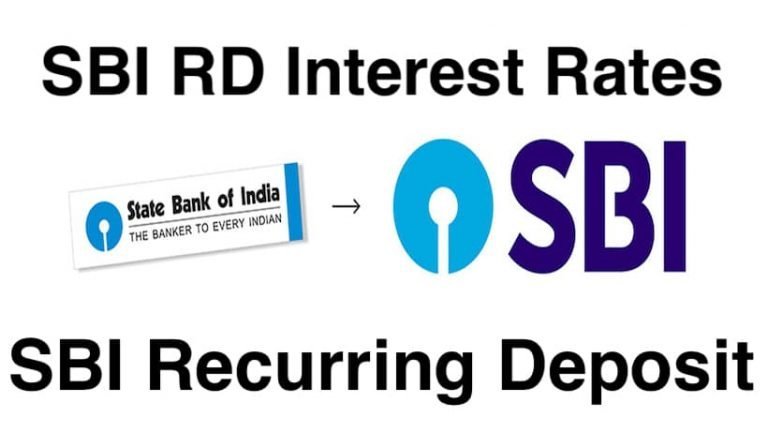 SBI Recurring Deposit Interest Rates 
