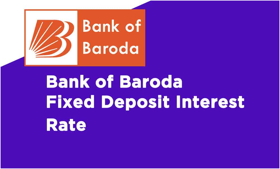 Bank of Baroda Fixed Deposit Interest Rate 