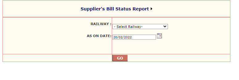  Supplier Bill Status