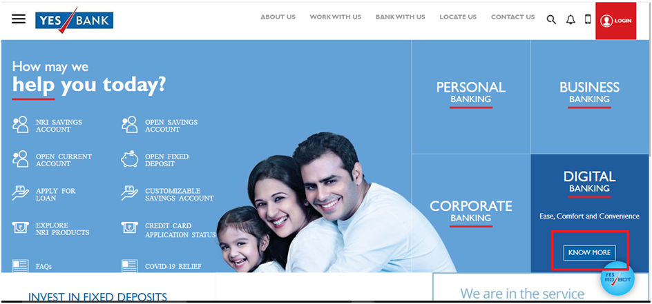 YES Bank Net Banking Online