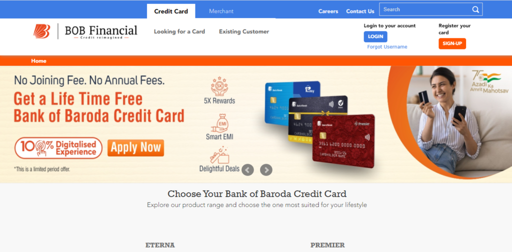 Bank Of Baroda Credit Card
