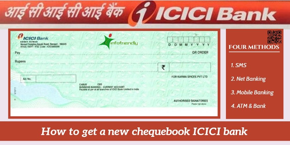 ICICI Bank Cheque Book Request By iMobile Pay