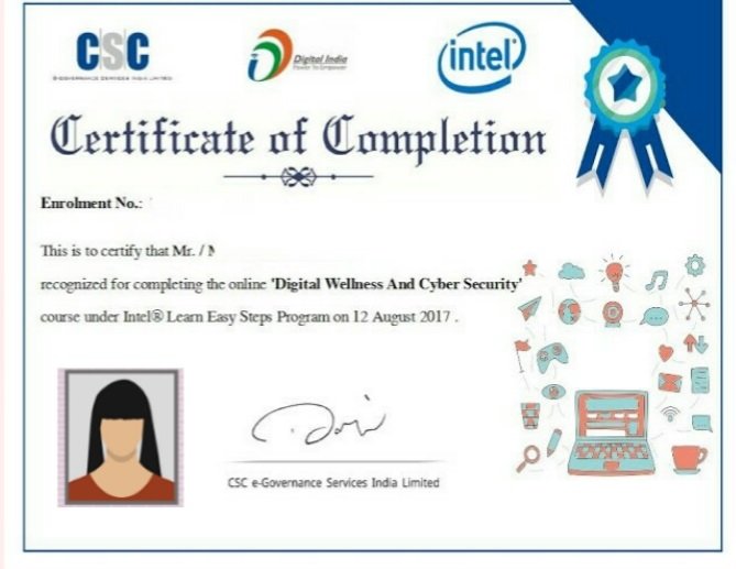 CSC Certificate Download 