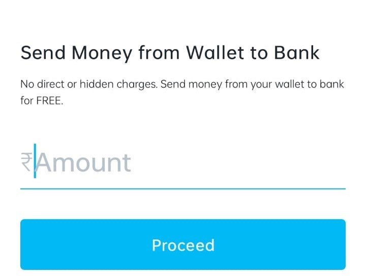 wallet to bank transfer